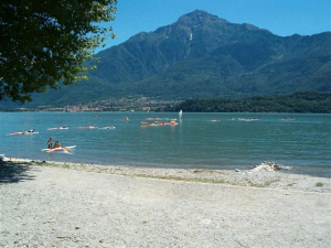 Domaso Strand nur 200mt. Weit