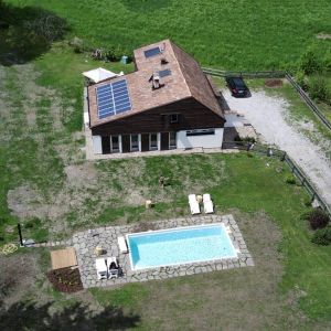 Ferienhaus Villa NINI mit eingezäunten GArten und privatem Swimmingpool Hunde willkommen