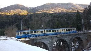 Das Vigezzotal und Centovalli lässt sich auch romantisch per Kleinbahn erschließen (Bahnhof Malesco 10km von Orasso)