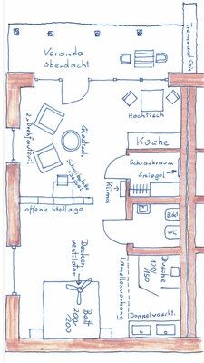 Bild 9: Komfort - Appartment 1 in Mombaruzzo (50m2/2Pers.) im Herzen des Piemont