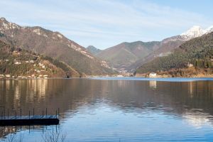 Bild 11: Ferienwohnung Valentina mit eingezäunte Terrasse am Ledrosee