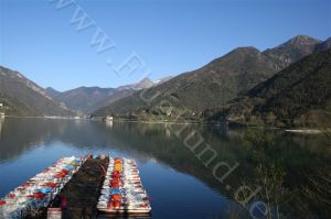 Bild 25: Ferienwohnung Valentina mit eingezäunte Terrasse am Ledrosee