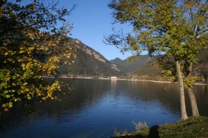 Bild 20: Ferienwohnung Valentina mit eingezäunte Terrasse am Ledrosee